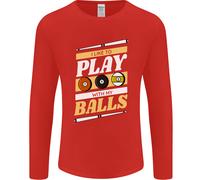 Piscina I Piace A Play With My Balls 9-Ball Uomo Maniche