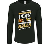 Piscina I Piace A Play With My Balls 9-Ball Uomo Maniche