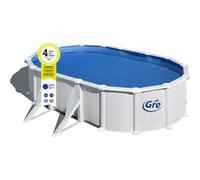 Piscina Fuori Terra Ovale Gre Atlantis 610 - 6,10 X 3,75 H.1,32 M