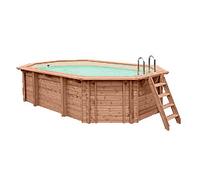 Piscina in legno fuori terra JARDIN 563 Liner sabbia