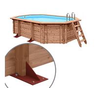 Piscina in legno fuori terra JARDIN PLATFORM 563