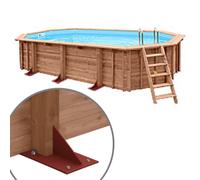 Piscina in legno fuori terra JARDIN PLATFORM 727