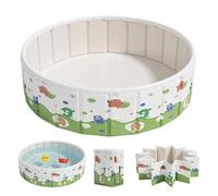 Piscina Infantile,Vasca da Bagno Portatile Bambini | Piscina Pieghevole Cuccioli - Bambini Cuccioli Esterno Giardino Campeggio Spiaggia Camper Estate Casa Appartamento Viaggio Famiglia Gita