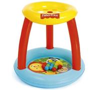 PISCINA INTERATTIVA ANIMALI C/COPERTURA GONFIABILE 89X89 CM