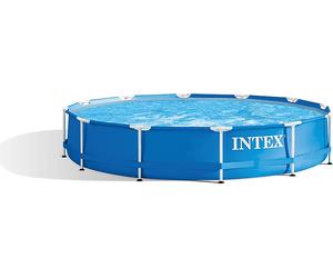 PISCINA INTEX 28212GN - dimensioni 366x76 cm, materiale PVC, capacità 6503 litri