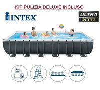 PISCINA INTEX FUORITERRA 732X366X132 XTR RETTANGOLARE ULTRAFRAME OFFERT DELUXE