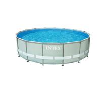 PISCINA INTEX ULTRAFRAME ø 427x107h con pompa filtro scaletta e teli