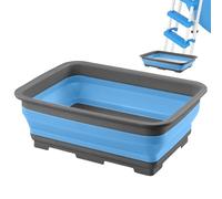 Piscina pediluvio, ciotola per pediluvio, antiscivolo, pieghevole, per piscine, accessori per piscina, poggiapiedi portatile, poggiapiedi pieghevole per accessori per piscina fuori terra, acqua pulita