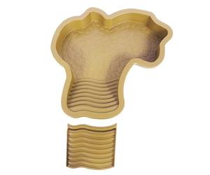 Piscina Per Bagno Di Tartarughe - Vasca Per Tartarughe 35x28,5x4,3cm Con Scala | Bacino e Bagno Đe Anfibi | Piscina D́e Ţortugas, Decorazione D÷e Acquario Dé Paesaggio ara Gecko, orttugas, Drago Ba