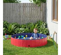 Piscina per bambini Ø 160 x 30 cm Rotondo per Rosso e Blu
