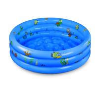 Piscina per Bambini ø100 cm, Piscina Gonfiabile Bambini,Mini Piscinas Gonfiabile, Piscinas 3 Anelli, Piscinetta per Bambinis, Cortile, Giardino