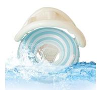 Piscina per bambini con tende da sole | Boa di sicurezza gonfiabile per principianti bambini | Llipop da pavimento con protezione solare per giochi all'aperto, lago