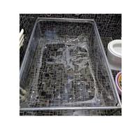 Piscina per bambini in PVC trasparente, spessore 1,3 mm, facile da osservare, ideale per serbatoi d'acqua di emergenza e allevamento koi, personalizzabile