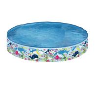 Piscina per bambini istantanea, piscina fuori terra, piscina per bambini blu oceano profondo Piscina per bambini Piscina rotonda istantanea fuori terra per bambini dai 3 anni in su