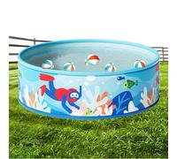 Piscina Per Bambini - Piscina Esterna - Vasca da Bagno Rotonda Portatile in PVC Spesso per Adulti e Bambini Giardino Intrattenimento per Tutta la Famiglia