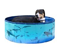 Piscina Per Bambini,Piscina Pieghevole Per Cani Vasca Da Bagno - Vasca Portatile Per Ammollo Per Cuccioli Grandi Gatti E Bambini Piccoli Per Giochi E Attività Acquatiche Estive In Giardino E