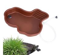 Piscina per tartarughe, abs rettili, piscina antiscivolo per tartarughe, habitat d'acqua chelonico con forte tenacità, piscina per tartarughe d'acqua, eremita