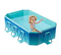 Piscina pieghevole esterna-Materiale resistente all'usura spessa, piscina portatile a fondo non slip | per bambini e animali domestici per espandere le pozze d'acqua fuori terra piscine non i