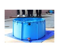 Piscina pieghevole in plastica rigida per acquario, facile da montare per laghetti interni ed esterni, per pesci rossi e pesci rossi (2035L/538GAL-1.8X0.8M (D X H))