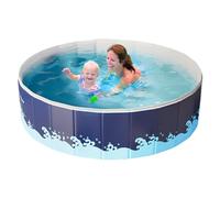 Piscina pieghevole per bambini-Bacino da bagno portatile resistente all'usura, vasca di nuoto a risparmio spaziale | Piscina per feste in acqua cortile all'aperto per adulti, strumento da gioco in gia
