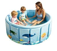 Piscina pieghevole per cani, vasca da bagno per bambini, piscina interna pieghevole, per cani e bambini in giardino e cortile, sulla terrazza e in interni ed esterni per la prossima festa