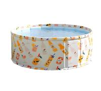 Piscina pieghevole - piscina non gonfiabile interna 45 cm alta | Summer Water Play Activity Forniture per garage per il bagno agricolo da balcone garage balcone