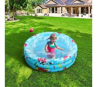 Piscina - Piscina Spaziosa Gonfiabile | Bambini Gonfiabili | Circolare | Vasca Da Bagno Pooolol Perfetta Per Il Divertimento In Famiglia, Gioco D'acqua All'aperto E Una Facile Configurazio