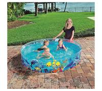 PISCINA PISCINETTA RIGIDA PER BAMBINI 2 ANNI+ FANTASIA MARINA 183 X 38 CM 55030