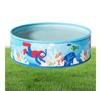 Piscina Portatile | Piscina Ragazze,Vasca da Bagno Rotonda Portatile in PVC Spesso per Adulti e Bambini Giardino Intrattenimento per Tutta la Famiglia