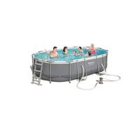 PISCINA POWER STEEL C/TELAIO E POMPA 488X305X107 56448