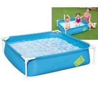 PISCINA QUADRATA BIMBO ART.56217 CM 122x122xH30,5 PISCINE BAMBINI