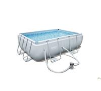 PISCINA RETTANGOLARE CON POMPA 282X196X84H CM BESTWAY 56629 FUORITERRA TELAIO