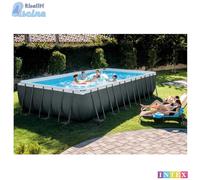 Intex Piscina Ultra Frame Rettangolare XTR - 732 x 366 x 132 cm - Set A