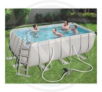 PISCINA RETTANGOLARE RIGIDA ISEO 412X201X122H CM. PISCINE FUORITERRA