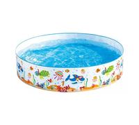 PISCINA RIGIDA 183X38CM PVC BAMBINI TARTARUGA ANIMALI MARINI FUORITERRA CASA GIA