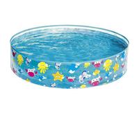 PISCINA RIGIDA AUTOPORTANTE 122X25CM FUORI TERRA FANTASIA MARE PER BAMBINI 55028
