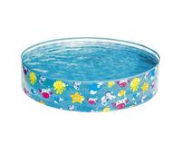 PISCINA RIGIDA AUTOPORTANTE 122X25CM FUORI TERRA FANTASIA MARE PER BAMBINI 55028
