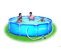 PISCINA RIGIDA FUORITERRA TELAIO POMPA FILTRAGGIO TONDA 305X76H BESTWAY 56408