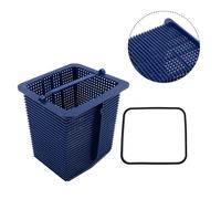 Piscina Scrematrice Cesto Con Manico o-Ring Coperchio Guarnizione Durevole for