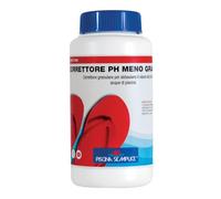 PISCINA SEMPLICE, Correttore PH Meno Granulare, Riduce Il Valore Del PH Nell'Acqua Delle Piscine, A Rapida e Completa Dissoluzione, No Residui e Componenti Calcarei, Formato da 1,5 Kg