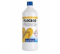 Piscina Semplice, Floc&Go Multivitaminico per Piscina, Progettato per Interagire con Tutte le Tipologie di Sporco, Coagulante,flocculante e preventivo delle alghe (1 Lt)