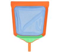 Piscina Skimmer Net con robusto cornice in plastica Surface pulita rapida per piscine vasca calde Funtane Funghe facili da maneggiare dimensioni 52,5 x 40 cm