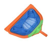 Piscina Skimmer Net Reavy Duty Deep Water Fishing Net con Design a Rete fine per Una Pulizia efficiente delle Piscine stagni e fontane Colore Arancione 19,3 x 16,7 Pollici