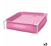 Piscina Smontabile Intex 342 L 122 x 30 x 122 cm Rosa [3 Unità]