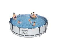 PISCINA STEEL PRO MAX C/TELAIO E ACCES D 457X107-95060 (457X107)