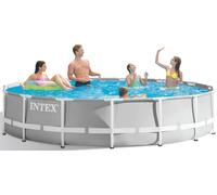 Piscina Tonda Frame Prisma Intex Ø 457x107 cm Con Pompa Filtro Intex Piscine fuo