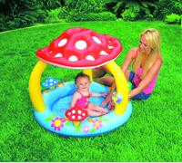 Piscina Tonda Gonfiabile Baby Fungo Intex 102x89 Cm Intex Arredo da esterno