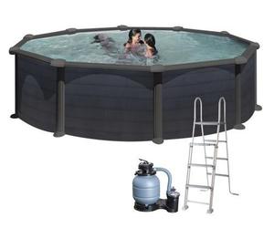 PISCINE FUOARITERRA TONDE GRE GRANADA KIT PR 458 GF - CM.Ø460xH132