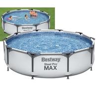 PISCINE FUORITERRA TONDE STEEL PRO MAX BESTWAY 56406 CM. Ø305xH76