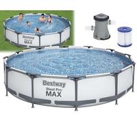 Bestway Steel Pro 56416 piscina fuori terra Piscina con bordi Piscina rotonda 6473 L Blu